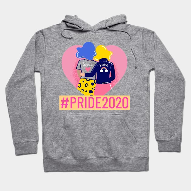 Pride 2020 by WOOF SHIRT Hoodie by WOOFSHIRT